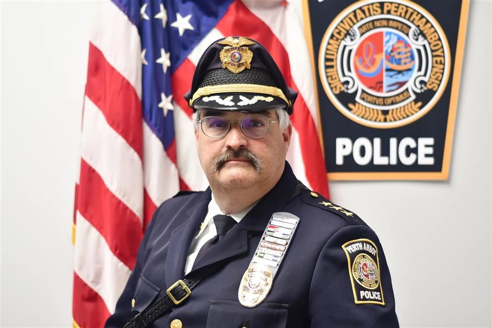  Perth Amboy Chief of Police Larry Cattano. (Photo courtesy of the Perth Amboy Police Department)